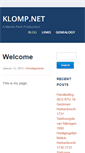 Mobile Screenshot of klomp.net